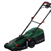 Tondeuse à gazon sans fil Bosch Rotak 18 V 32 cm avec 1 batterie 4,0 Ah + chargeur