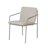 Tuinstoel Sol beige staal