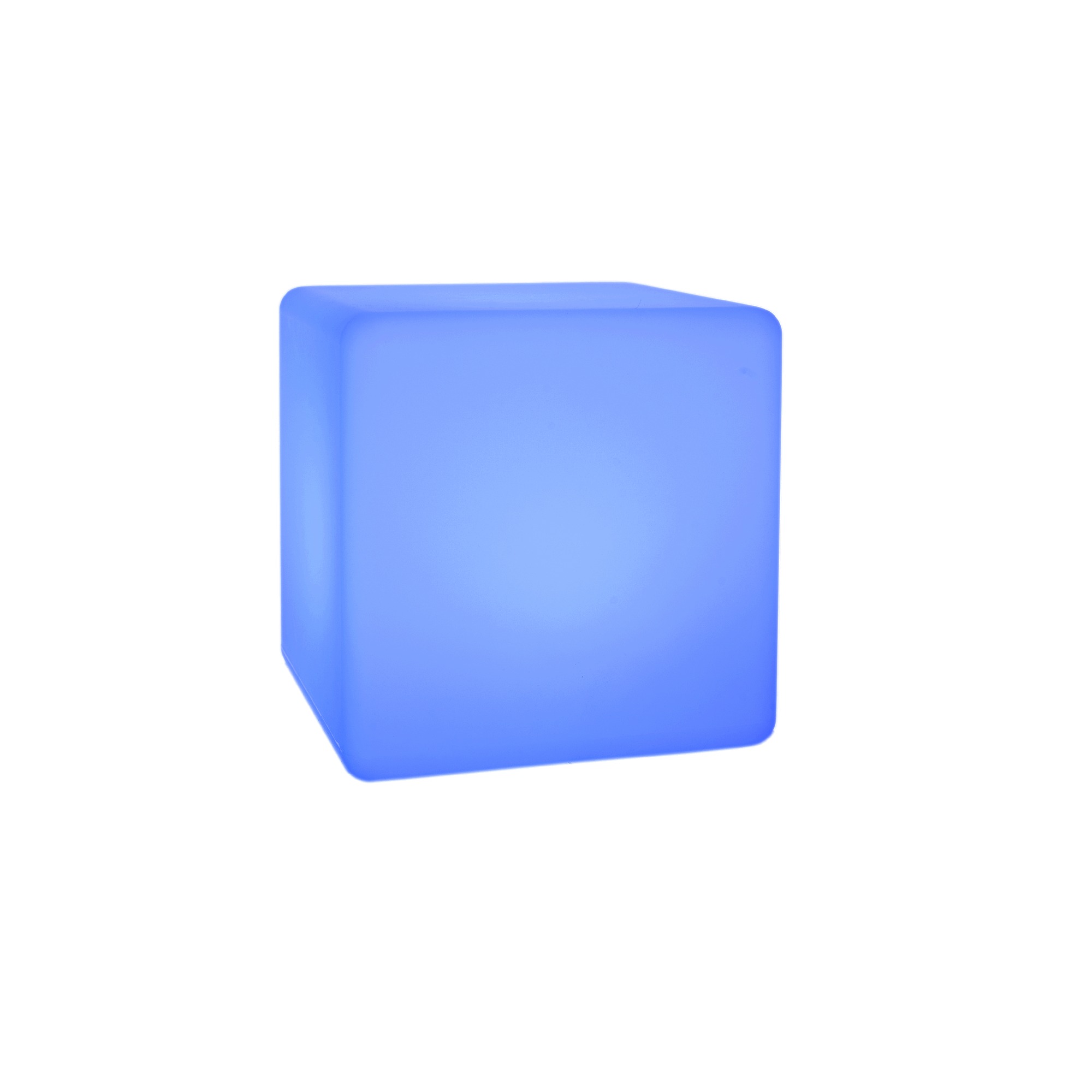 Xigner Led-kubus voor buiten, met afstandsbediening, RGB-kleurverandering, 16 kleuren, led-zitkubus en design kubusverlichting, lichtkubus als zitting en tafel voor binnen en buiten (30 x 30 x 30 cm
