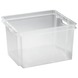 Allibert Crownest opbergbox transparant 30 l