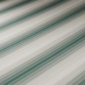 Toile pour store banne rayé vert/gris (couleur 320252) sur mesure