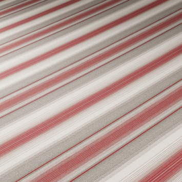 Spandoek zonneschermdoek streep rood (kleurnr. 320186) op maat