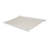 Knikarmscherm Staccato streep crème/bruin (kleurnr. 338672) op maat