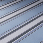 Markies streep blauw (kleurnr. 7466) op maat