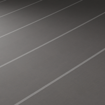 Spandoek zonneschermdoek streep grijs (kleurnr. D308) op maat