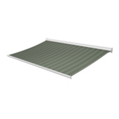 Knikarmscherm Staccato streep groen (kleurnr. 338674) op maat