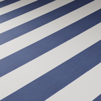 Markies streep blauw/wit (kleurnr. 8556) op maat