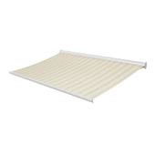 Knikarmscherm Staccato streep groen/crème (kleurnr. 8614) op maat