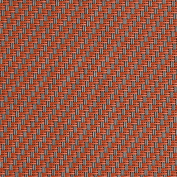 Toile pour screen gris/rouge (couleur 001005) sur mesure