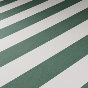 Markies streep groen/wit (kleurnr. 8402) op maat