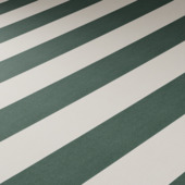 Spandoek zonneschermdoek streep groen/crème (kleurnr. 8555) op maat