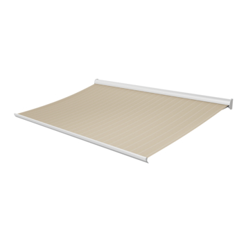 Store banne Staccato rayé brun (couleur D305) sur mesure