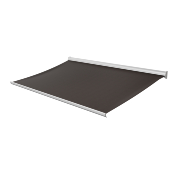 Knikarmscherm Staccato gemêleerd zwart (kleurnr. 320994) op maat