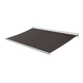 Knikarmscherm Staccato gemêleerd zwart (kleurnr. 320994) op maat