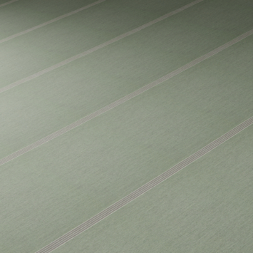 Zonneschermdoek streep groen (kleurnr. T296) op maat