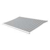 Knikarmscherm Calando streep grijs (kleurnr. 338655) op maat