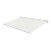 Knikarmscherm Staccato effen crème (kleurnr. 0001) op maat