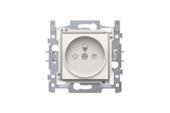 Niko stopcontact 2-polig met aarding 21 mm wit 10 stuks