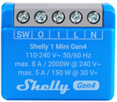 Interrupteur connecté Shelly 1 Mini Gen4 WiFi