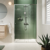 Sealskin schuifdeur nis voor douchecabine Contour zilver hoogglans 120x200 cm