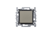 Interrupteur unipolaire Niko bronze