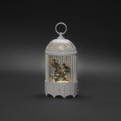 Lanterne LED cage avec 3 pinsons KonstSmide Ø8x25 cm