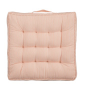 Matraskussen tuin vierkant katoen oranje 45 x 45 x 7 cm