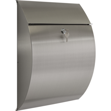 Practo brievenbus Las Vegas inox