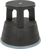 Escalo Kick Step opstapje kunststof grijs hoogte 37 cm