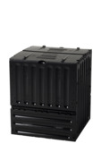 Garantia compostbak Eco-King zwart 400L