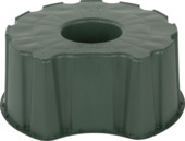 Voet regenton conisch groen 510L