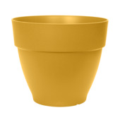 Pot de fleurs Elho Vibia Campana jaune miel Ø 30 cm
