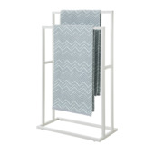 Sealskin handdoekrek vrijstaand Carré metaal wit