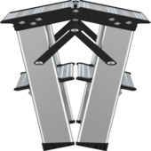 Escalo Steppy opstapje 2x2 treden aluminium