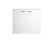Armoire sous-évier 2 portes Optifit 100 cm
