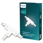 Connexion en T éclairage sur rail Philips EasyLink blanc