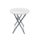 Statafel wit 80 x 80 x 110 cm