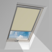 Store enrouleur occultant pour fenêtre de toit  Fakro ARF NL beige 134 x 140 cm