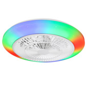 Ventilateur de plafond GAMMA Savona avec éclairage Led 40W blanc