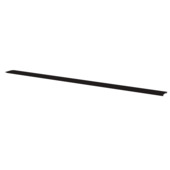 Wandplank WPC glad zwart 2,1x17,6x240 cm