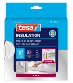 Tesa Moll tochtstrip classic E-profiel 8jr, 25m wit