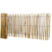 Tuinhek Theems kastanje hout op rol 100x500 cm