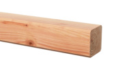 Poteau de jardin Douglas ± 6,5x6,5x270 cm