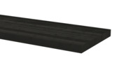 Tuinplank Douglas hout zwart 300 x 20 x 2,2 cm
