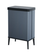 Poubelle modulaire haute Curver Verto gris perle 54 litres
