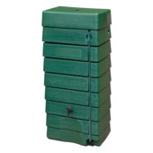 Tonneau de pluie mural vert  276 L