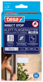 tesa Insect Stop vliegenraam met klittenband Comfort 130x130 cm wit