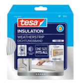 Calfeutrage Tesa Moll Super-flex silicone 10ans 6 m transparent