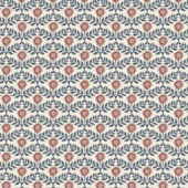 Vliesbehang Joules Stately Floral Crème/Blauw 128956