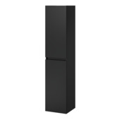 Tiger Condo hoge kolomkast 160 cm mat zwart